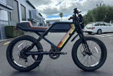 AB Bikes Electric Mountain Bike SONDORS MadMods in black  – real shot side view