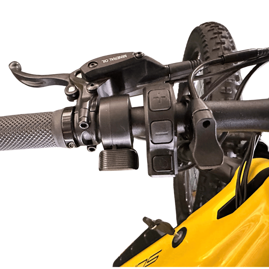 AB Bikes Electric Mountain Bike SONDORS Rockstar in yellow – switch view