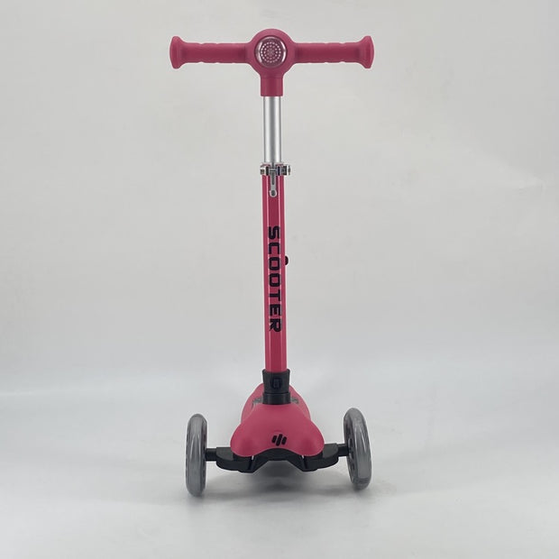 AB Bikes Scooter mini3 in pink – front view