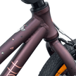 AB Bikes Kid Bike Scott Roxter 16 in purple – head tube view