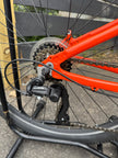 AB Bikes Mountain Bike Silverback Stride in orange – gearing view