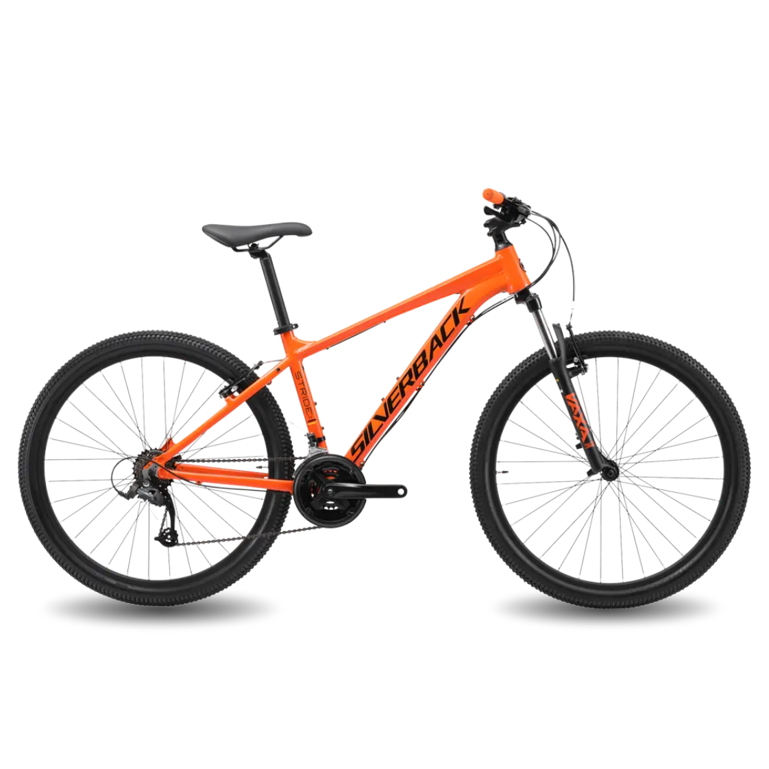 AB Bikes Mountain Bike Silverback Stride in orange – side view