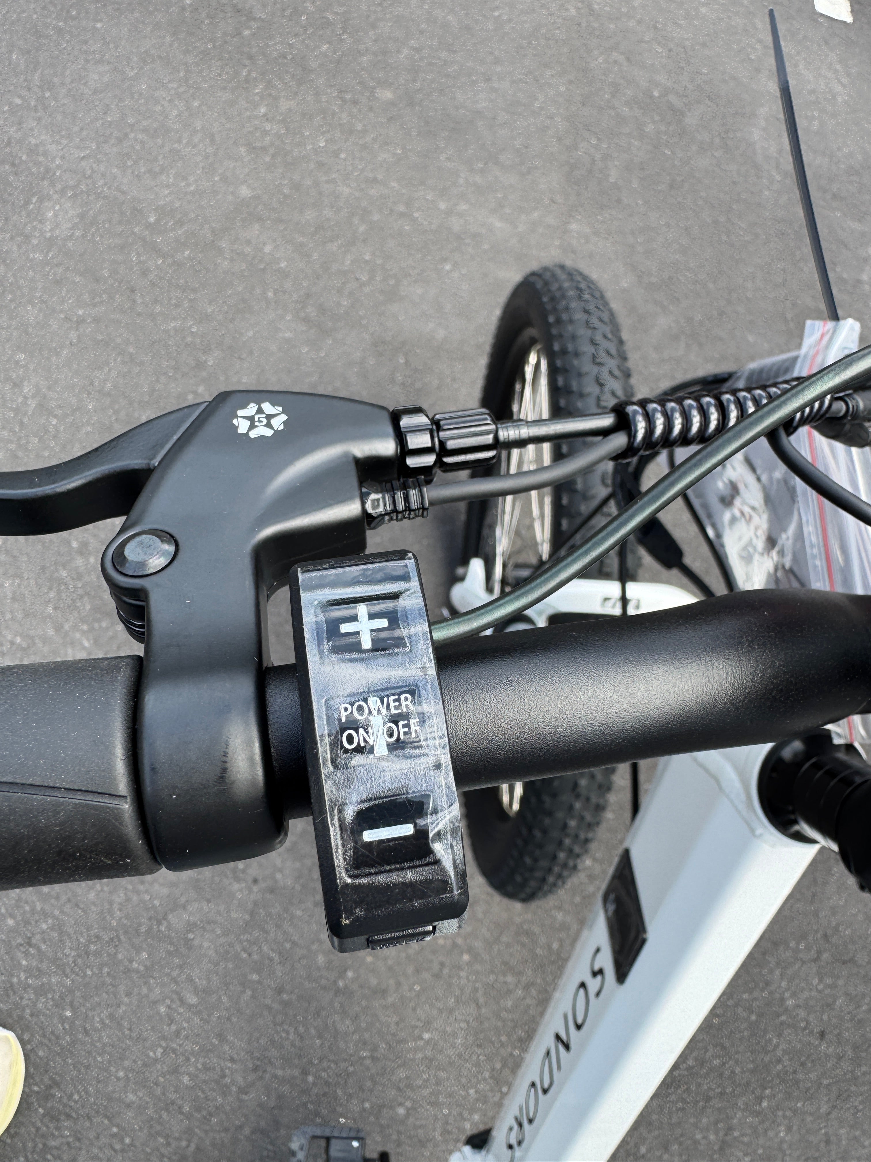 AB Bikes E Bikes Sondors Smart Step in white – switch view