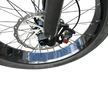 AB Bikes Electric Mountain Bike SONDORS MadMods in black – front wheel view