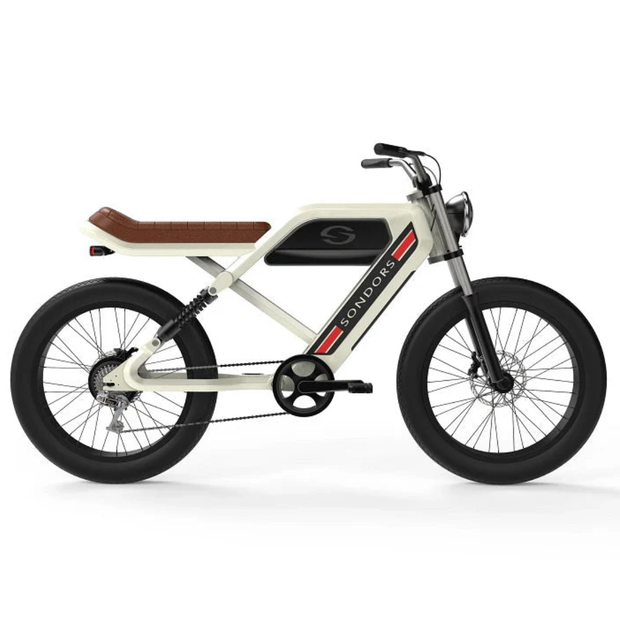 AB Bikes Electric Mountain Bike SONDORS MadMods in red – side view