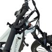 AB Bikes Electric Mountain Bike SONDORS Rockstar in gray – top side view