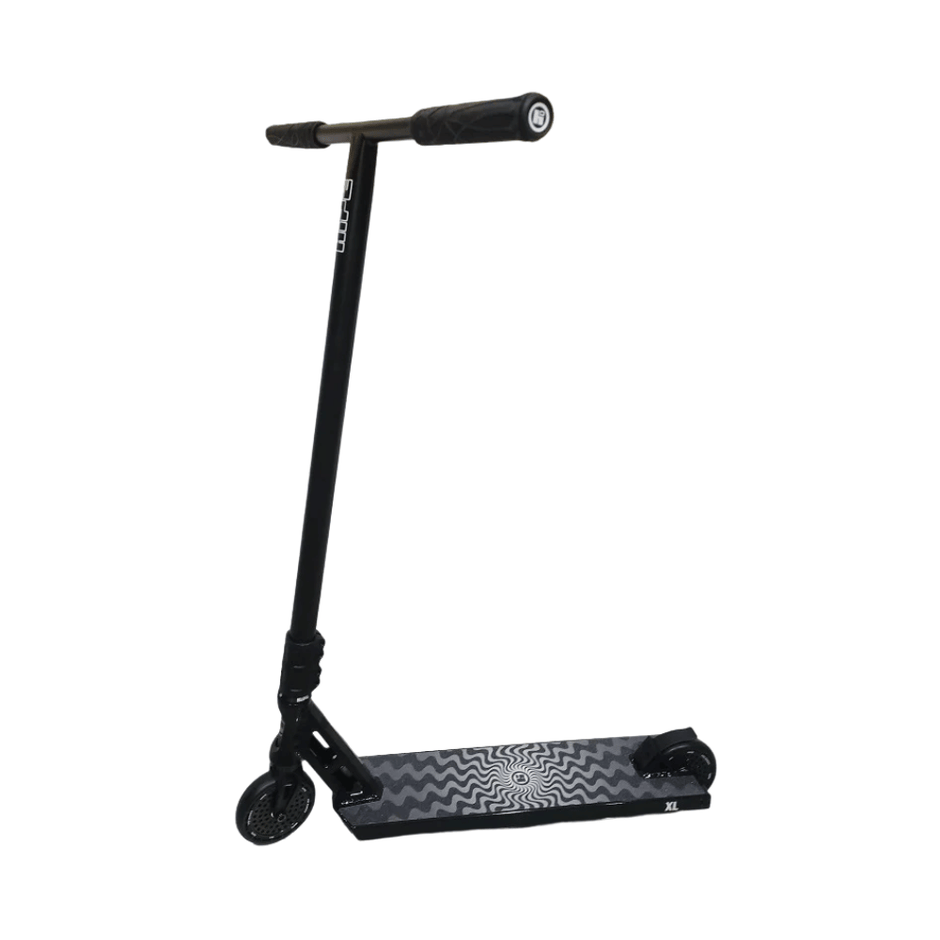AB Bikes Scooter Hipe XL in silver&brown – left side view