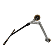 AB Bikes Scooter Hipe XL in silver&brown – support view