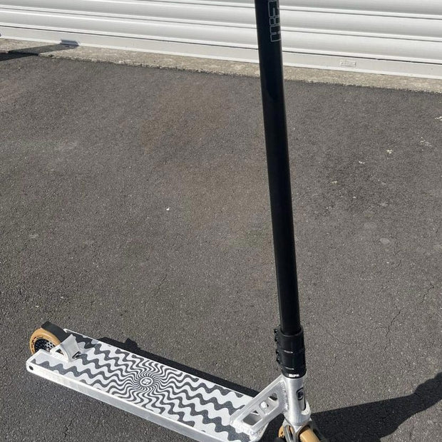 Stunt_Scooter_Hipe_XL-silver_brown-ps side– AB Bikes Auckland NZ