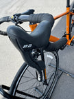 AB Bikes Road Bike Totem in orange – left handbar view