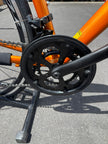 AB Bikes Road Bike Totem in orange – foot pedal view