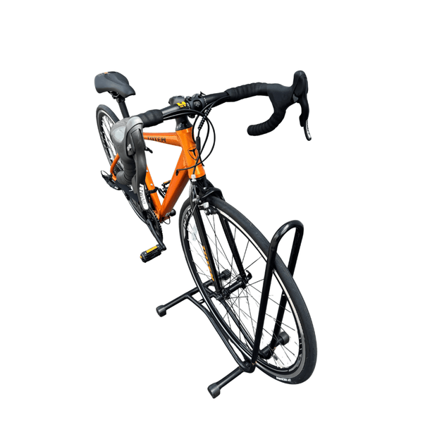 AB Bikes Road Bike Totem in orange – front side view