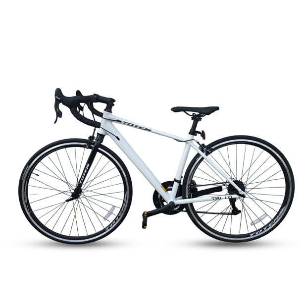 AB Bikes Road Bike Totem in white – side view