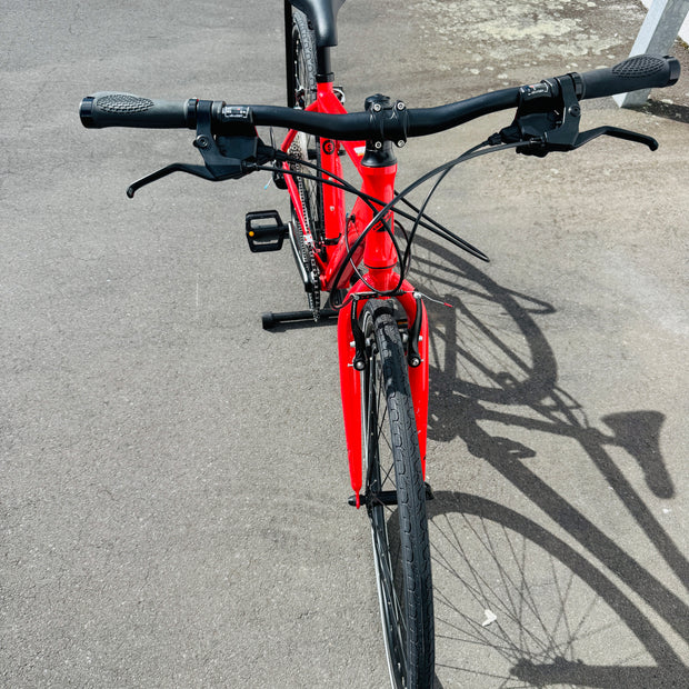 AB Bikes Mountain Bike Univega Maxima Fit 1.0 in red – front view