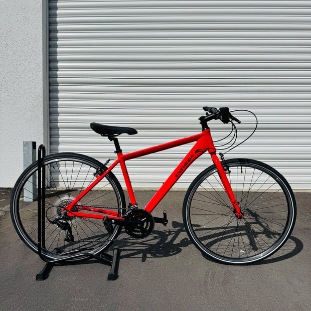 AB Bikes Mountain Bike Univega Maxima Fit 1.0 in red – side view
