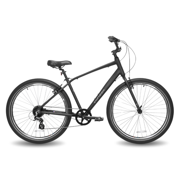 AB Bikes Road/City Bike Univega Weekend Escape 1.0 in black – side view