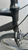 AB Bikes Road/City Bike Univega Weekend Escape 1.0 in black – head tube view