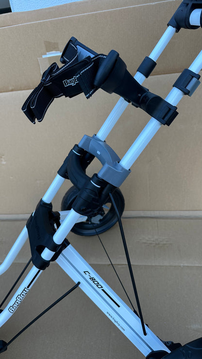 Bag Boy C800 Golf Trundler Golf Trolley quick release folding golf 3 Wheel push cart with drink holder