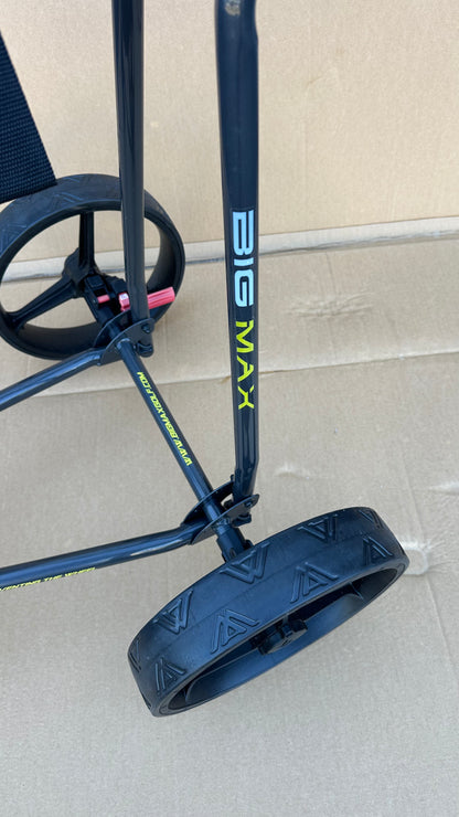BIG MAX TI 1000 Golf Trundler Push Cart fast fold golf trolley