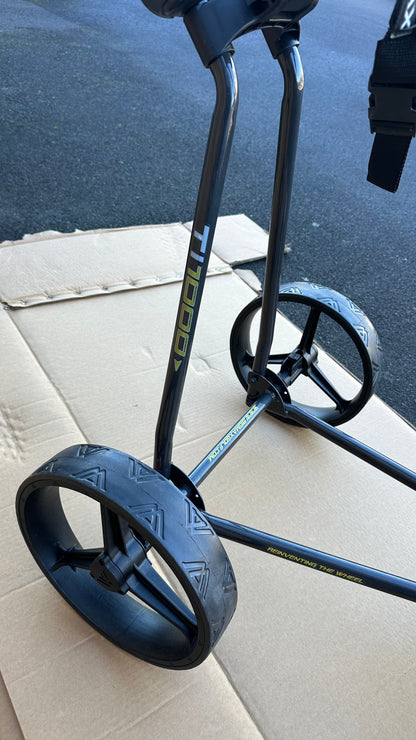 BIG MAX TI 1000 Golf Trundler Push Cart fast fold golf trolley