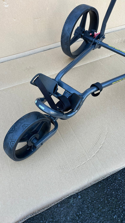 BIG MAX TI 1000 Golf Trundler Push Cart fast fold golf trolley