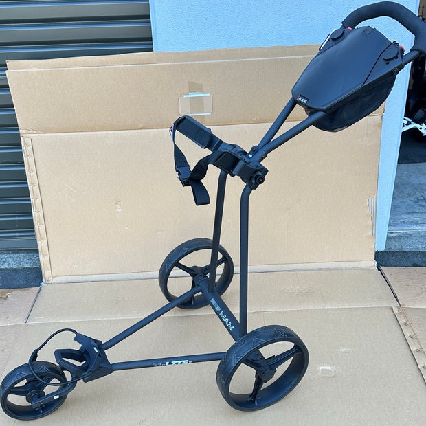 BIG MAX Ti Lite Golf  Trundler 3-wheel push cart folding trolley