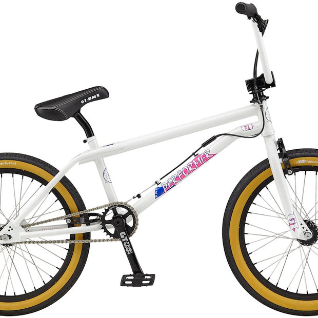 20 U Pro Performer  Heritage WHT GT BMX