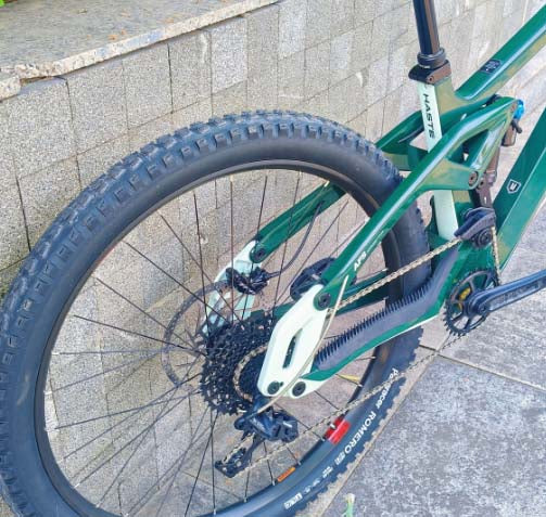 Wheel on Eminent Haste MT LT 29 inch mountain bike-AB Bikes Auckland NZ
