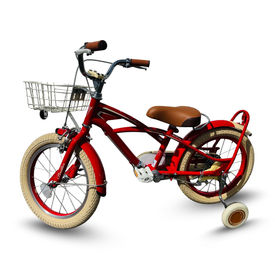AB Bikes Kids Bikes on sale in red – side view