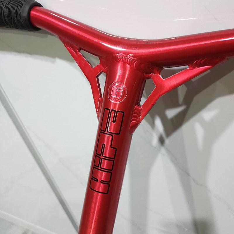 AB Bikes Scooter Hipe S20 in colorful – handbar stem view